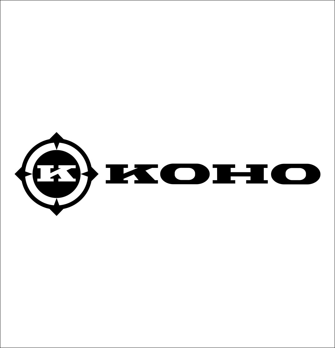 koho decal, car decal sticker