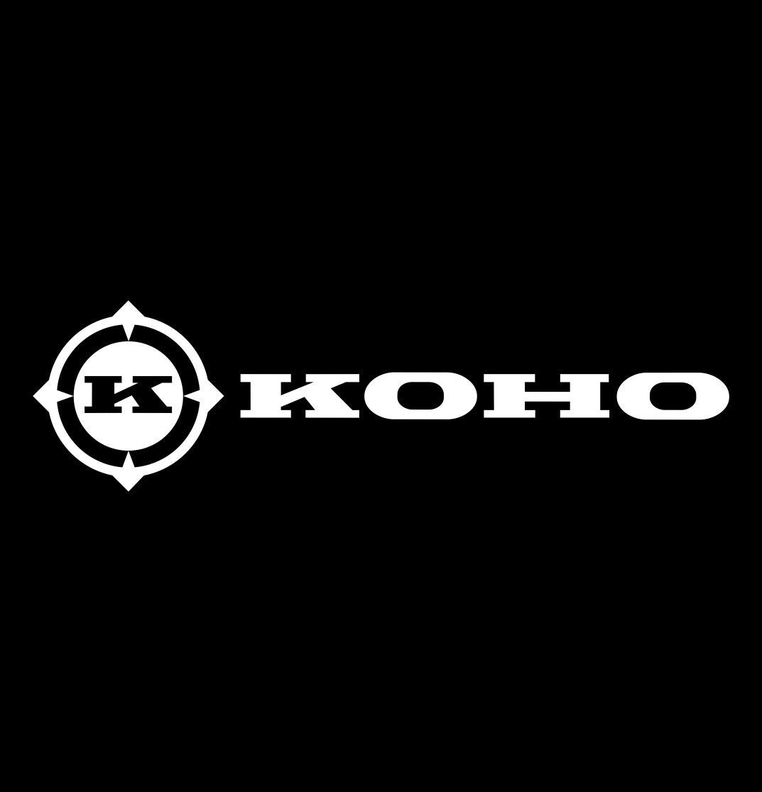 koho decal, car decal sticker