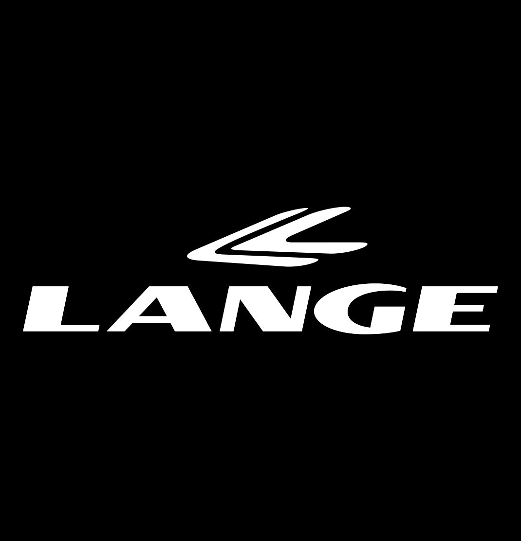 Lange Boots decal, ski snowboard decal, car decal sticker