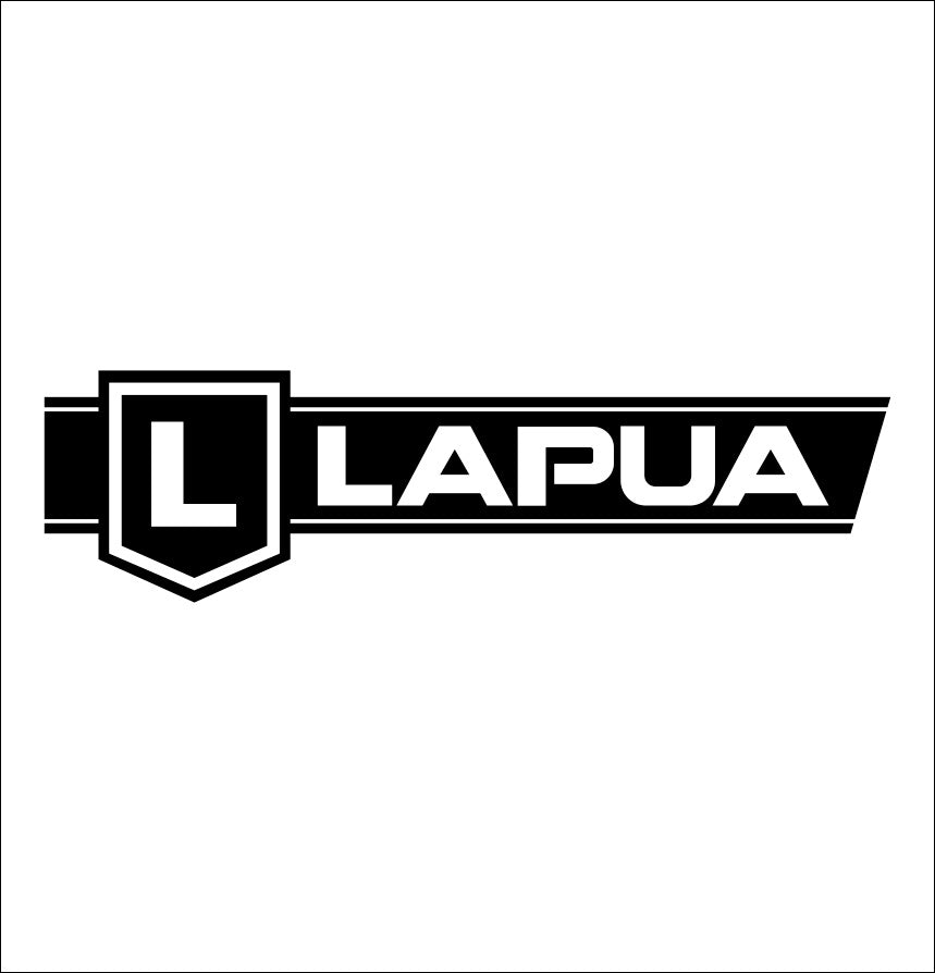 Lapua decal. firearm decal, car decal sticker