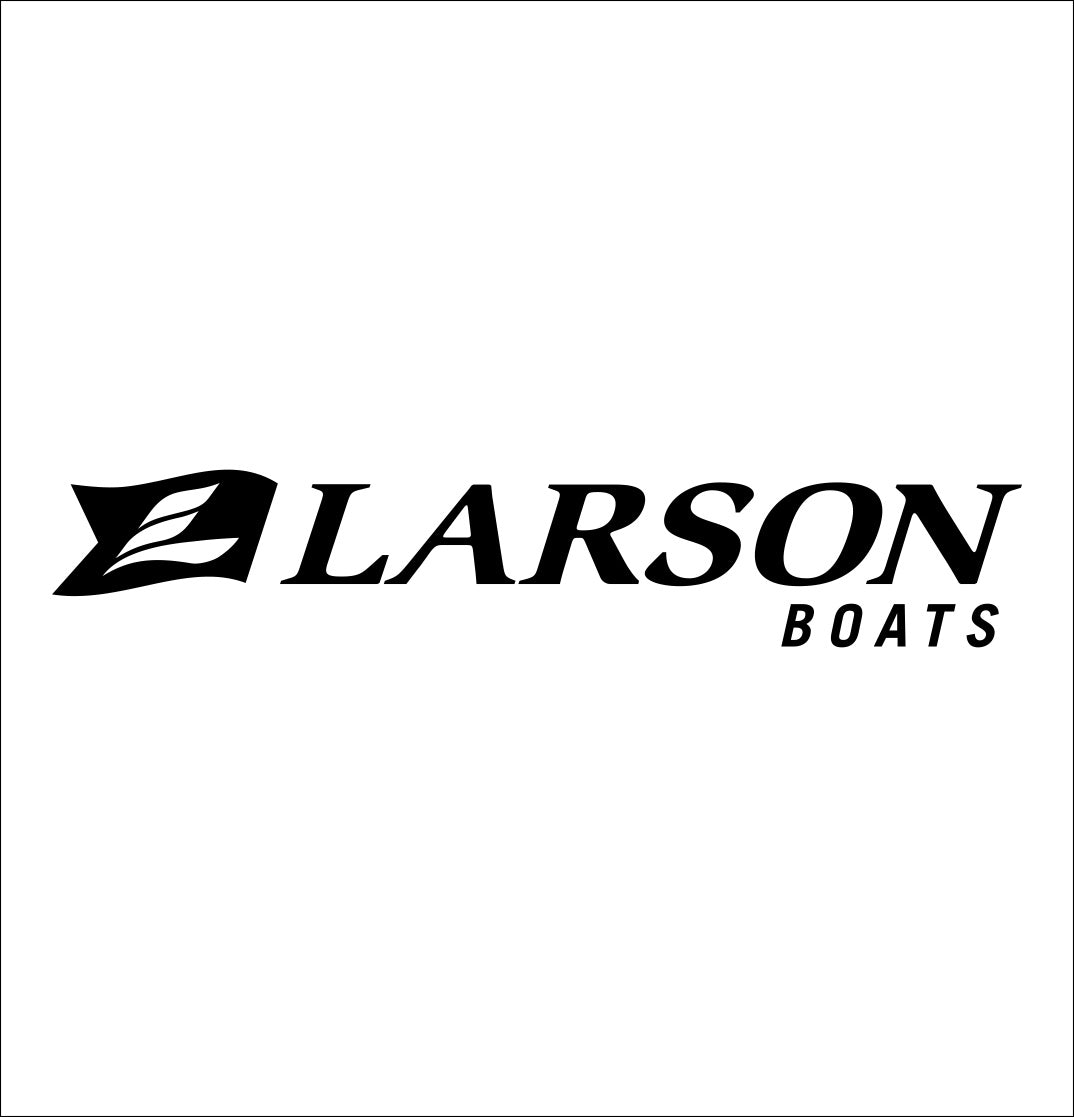 larson boats decal, sticker, hunting fishing decal, car sticker