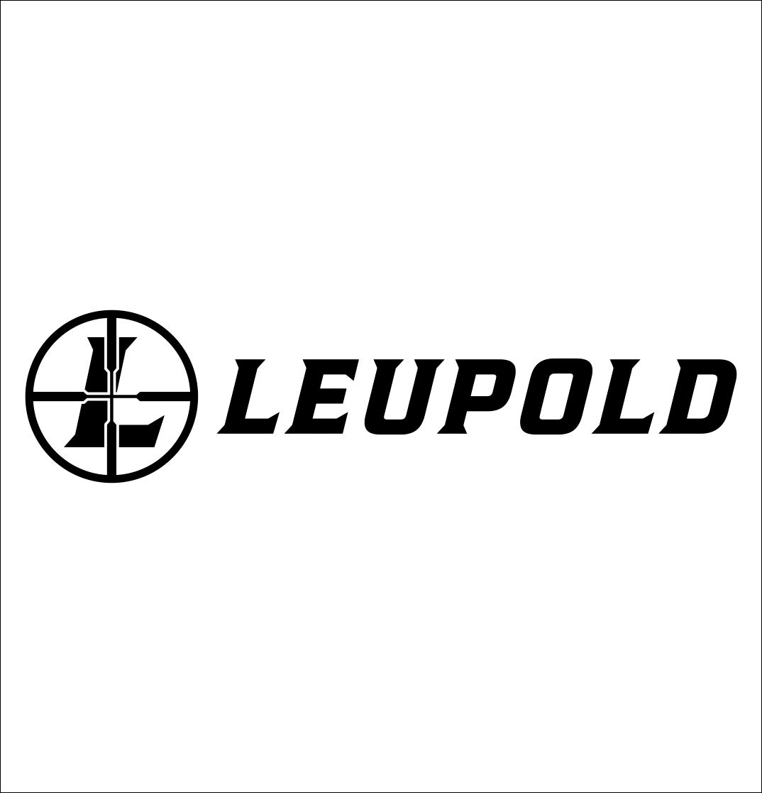 leupold decal, hunting fishing car decal sticker