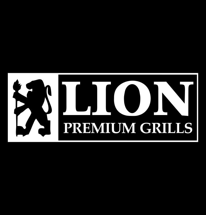 Lion Grills decal, barbecue, smoker decals, car decal