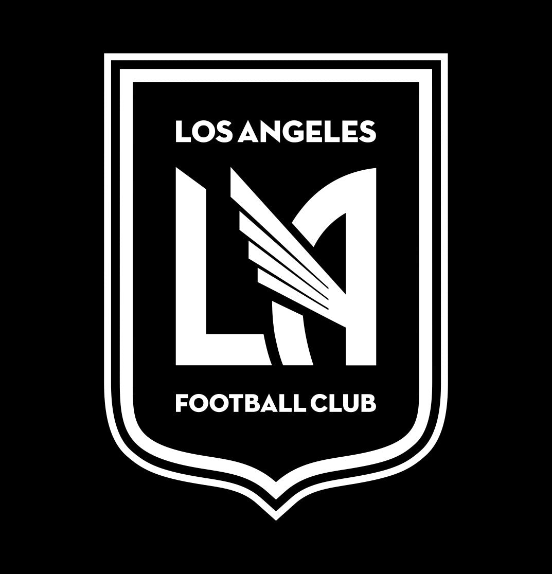Los Angeles FC decal, car decal sticker