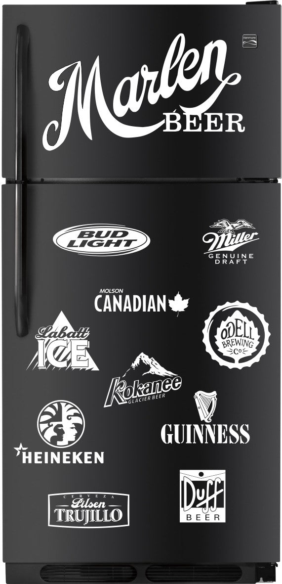 Marlen Beer decal, beer decal, car decal sticker