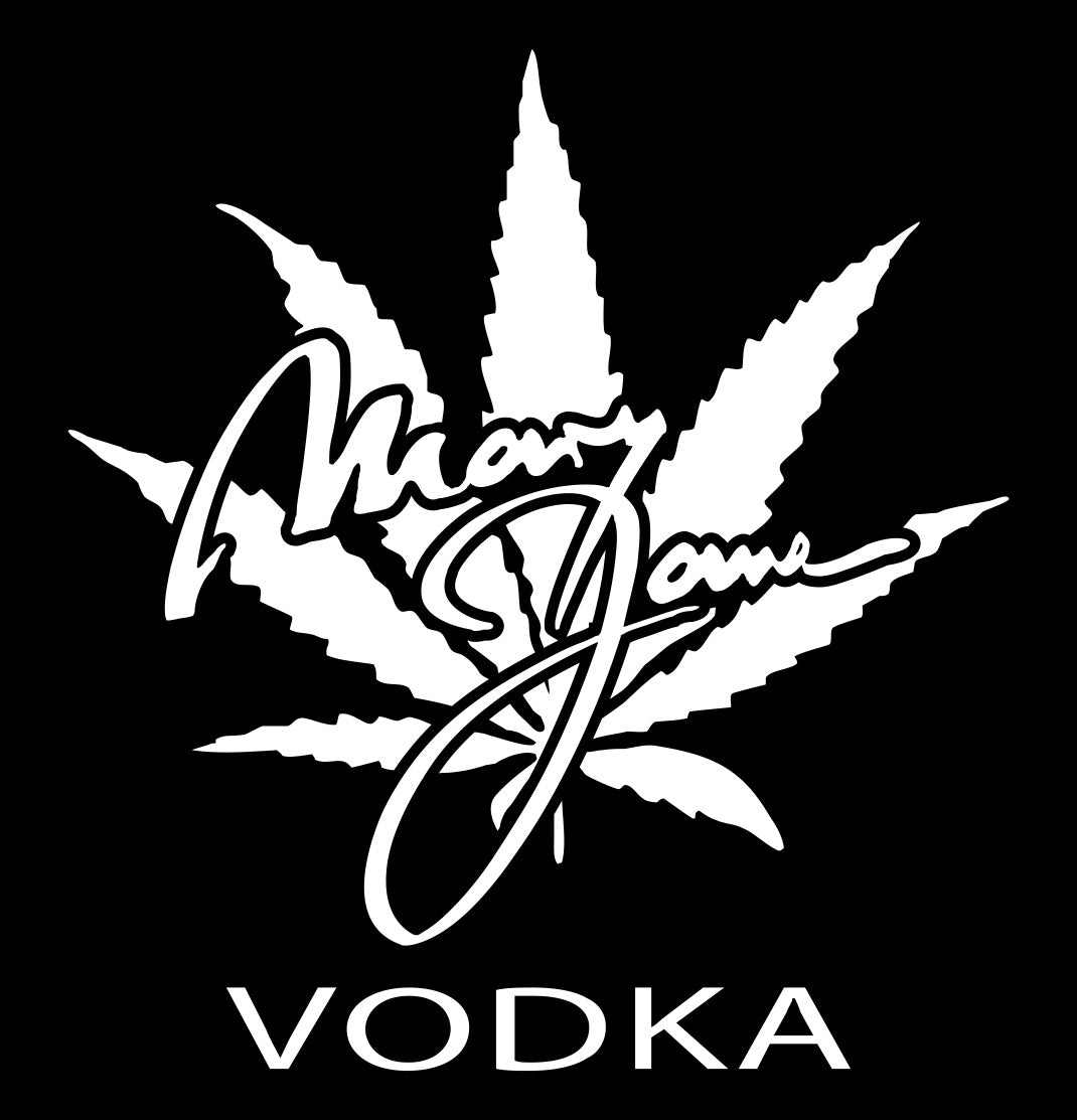 Mary Jane Vodka decal, vodka decal, car decal, sticker