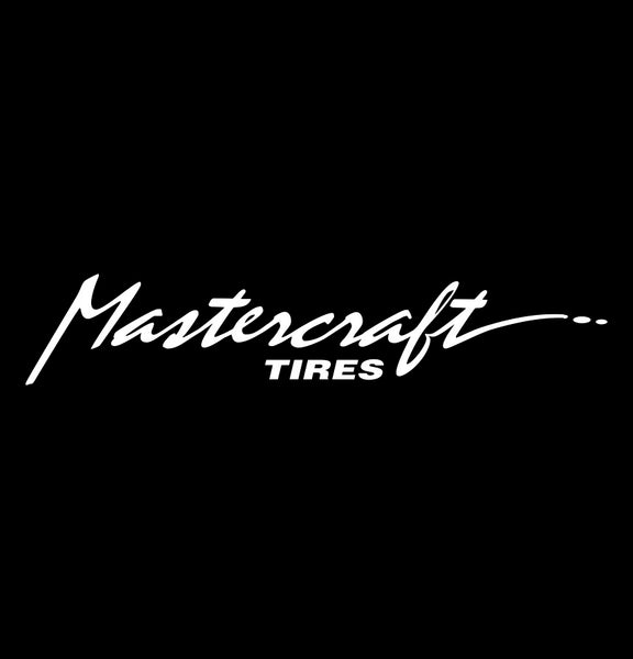Mastercraft Tire decal, performance car decal sticker