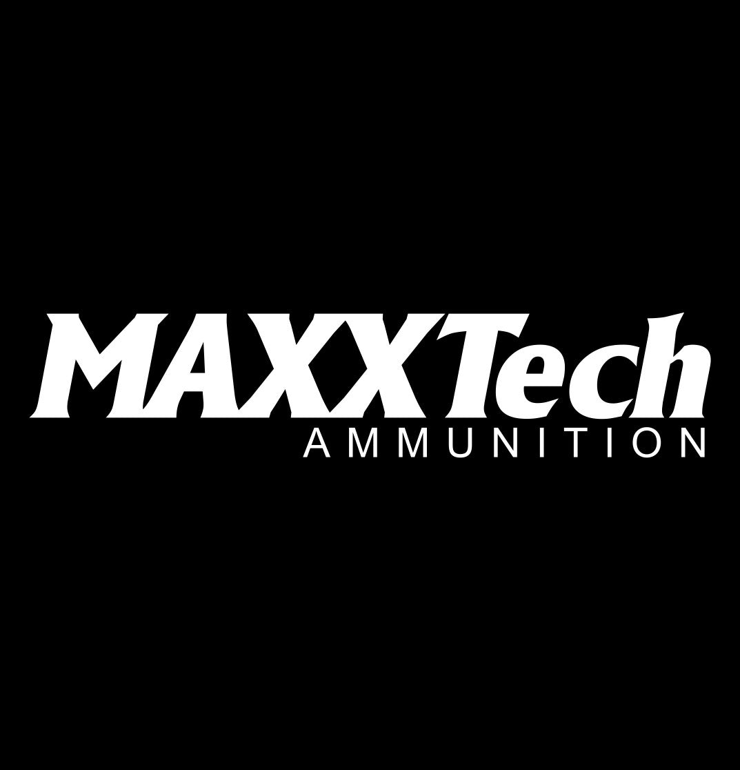 Maxxtech decal, firearm decal, car decal sticker