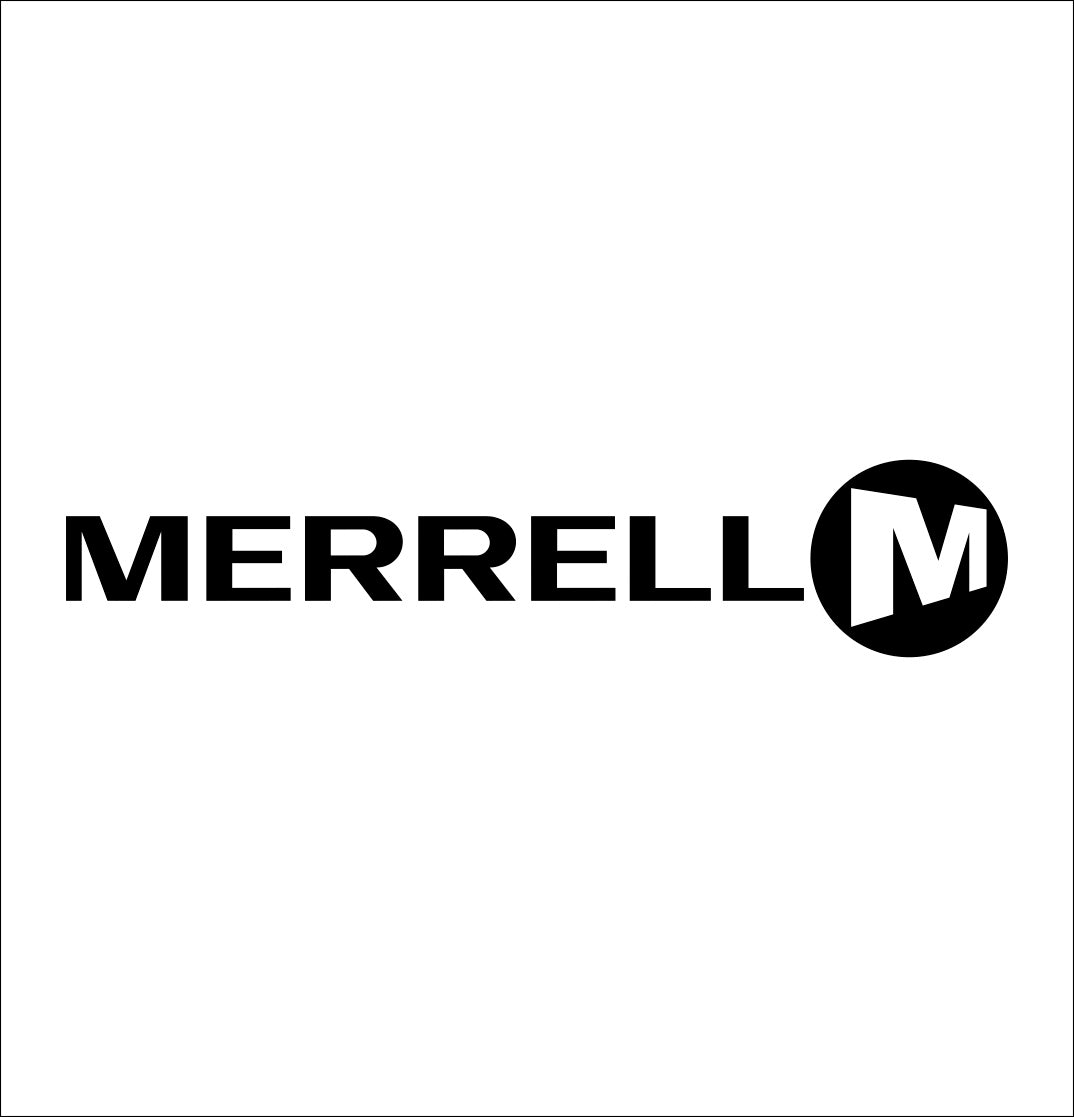 merrell decal, sticker, hunting fishing decal, car sticker