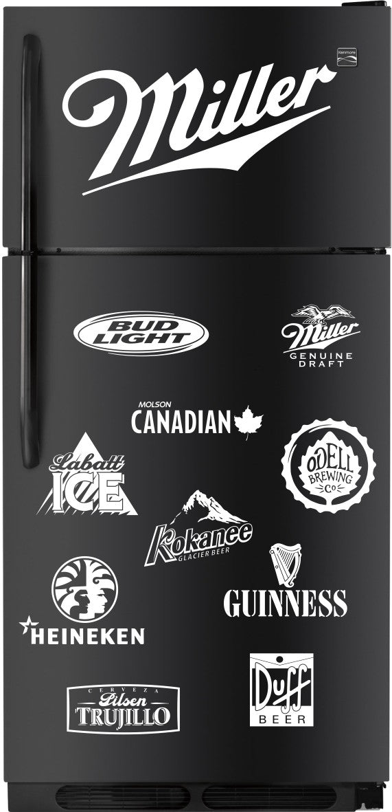 Miller Beer decal, beer decal, car decal sticker