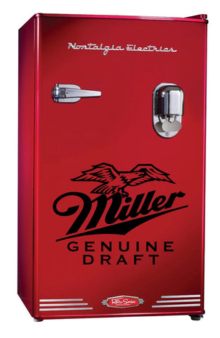 Miller Genuine Draft decal, beer decal, car decal sticker