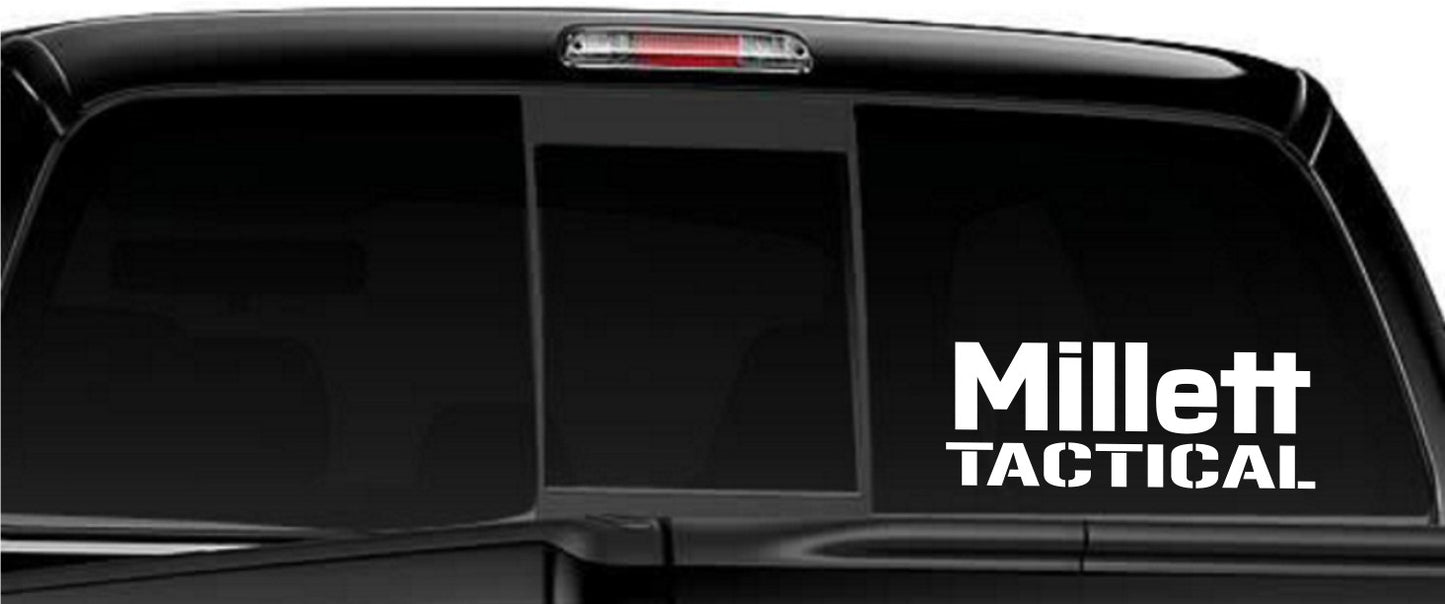vv decal, sticker, car decalMillett Tactical