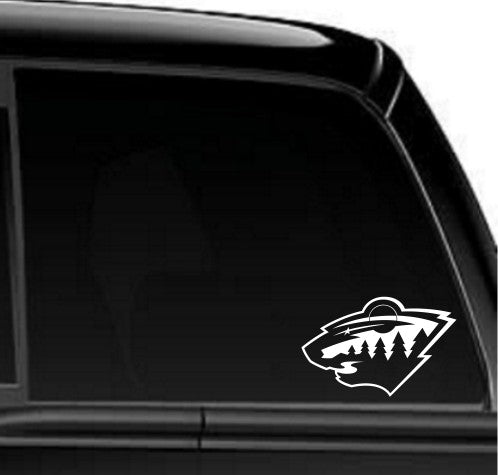 Minnesota Wild decal, sticker, nhl decal