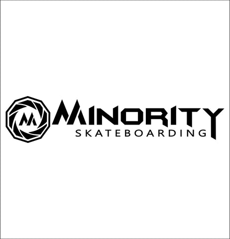 Minority Skateboards decal, skateboarding decal, car decal sticker
