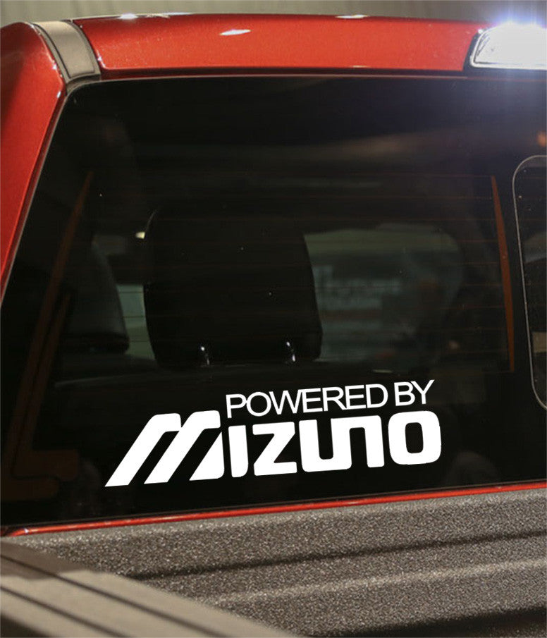 powered by mazuno golf decal - North 49 Decals