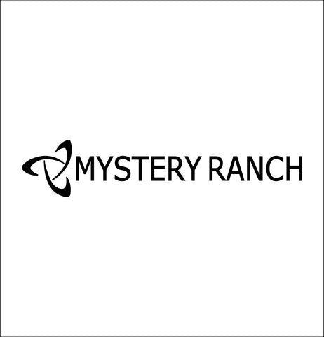 mystery ranch decal, car decal sticker