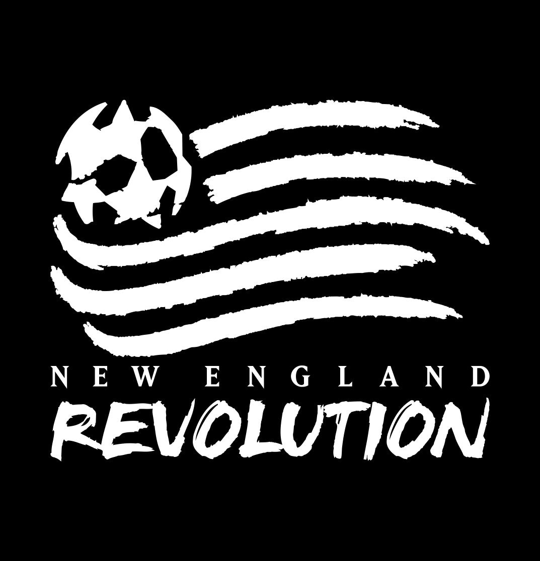 New England Revolution decal, car decal sticker