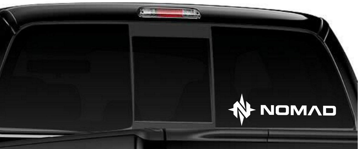 nomad outdoor decal, car decal sticker