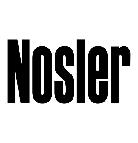 Nosler decal, fishing hunting car decal sticker