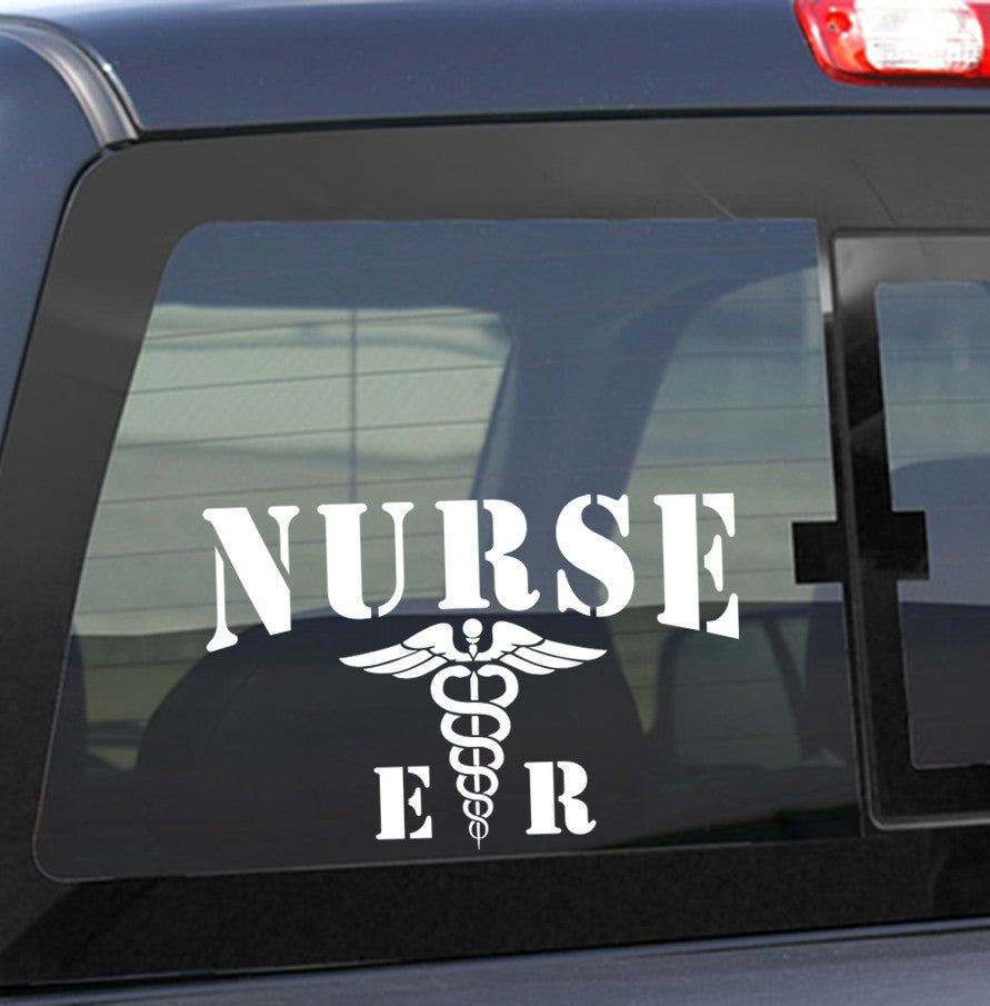 Nurse er nurse decal - North 49 Decals