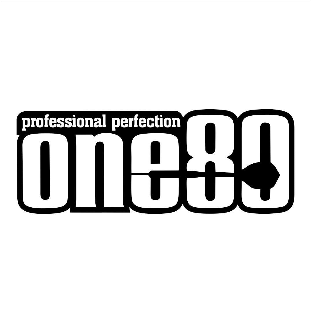 One 80 Darts decal, darts decal, car decal sticker