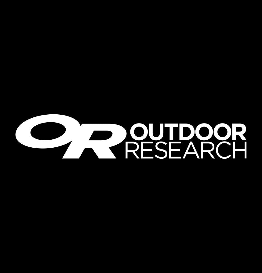 Outdoor Research decal, fishing hunting car decal sticker