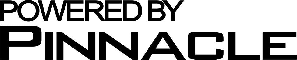 powered by pinnacle golf decal - North 49 Decals