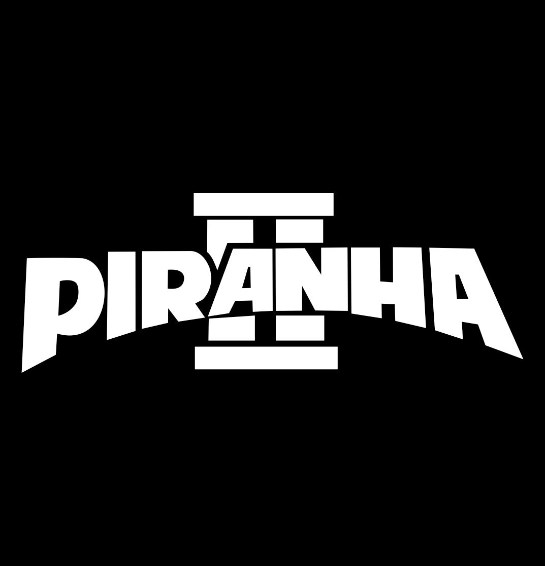 Piranha II decal, darts decal, car decal sticker