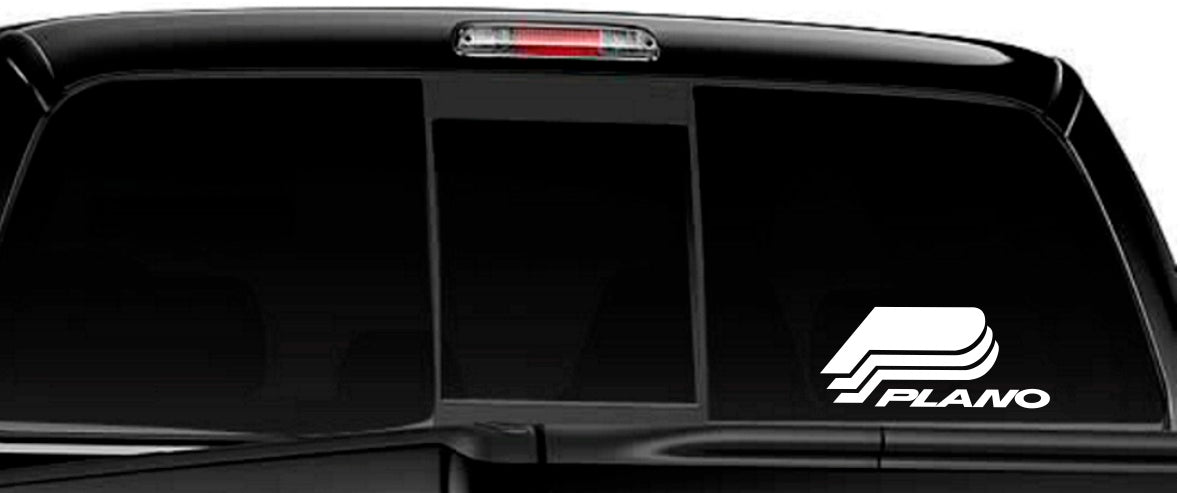 plano decal, car decal sticker