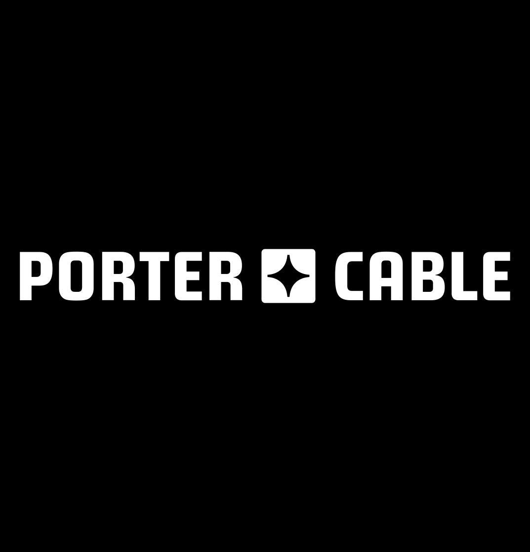 porter cable decal, car decal sticker