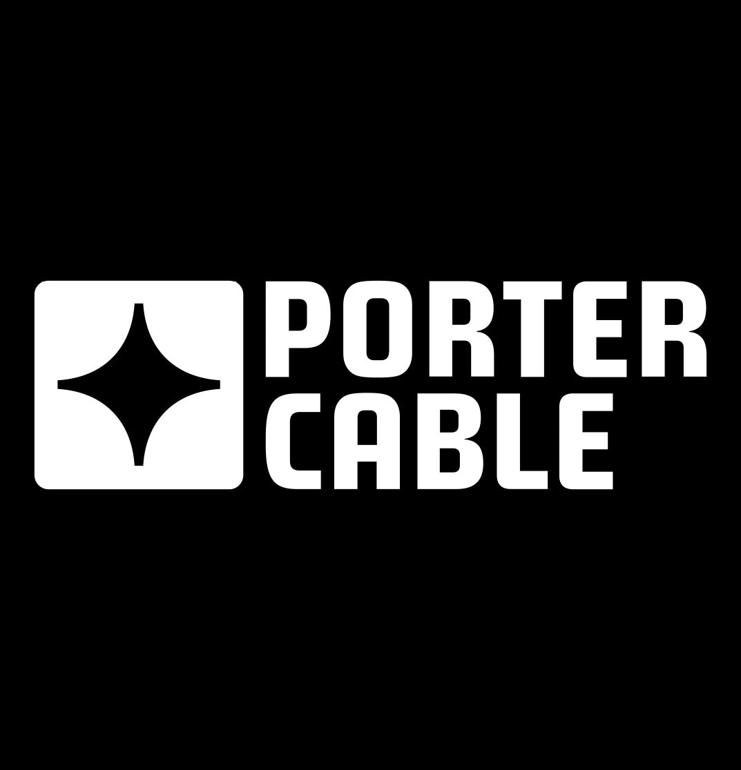 porter cable decal, car decal sticker