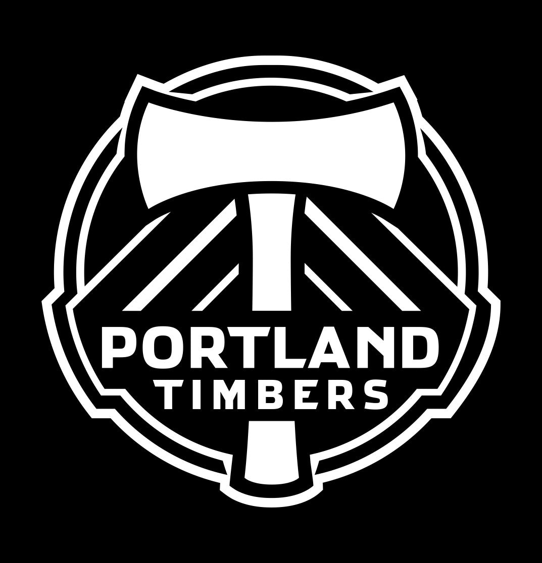 Portland Timbers decal, car decal sticker