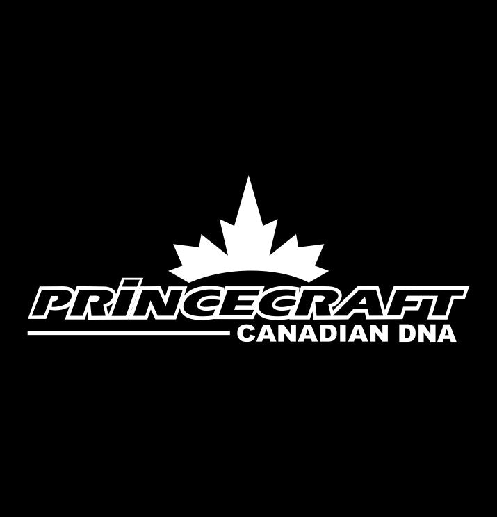 princecraft decal, sticker, fishing hunting sticker, car decal c
