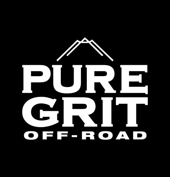 Pure Grit Off Road  decal, performance car decal sticker