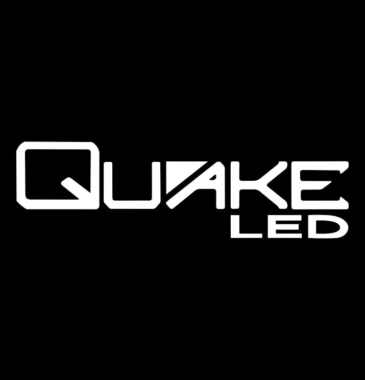 Quake LED decal, car decal sticker