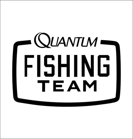quantum fishing team decal