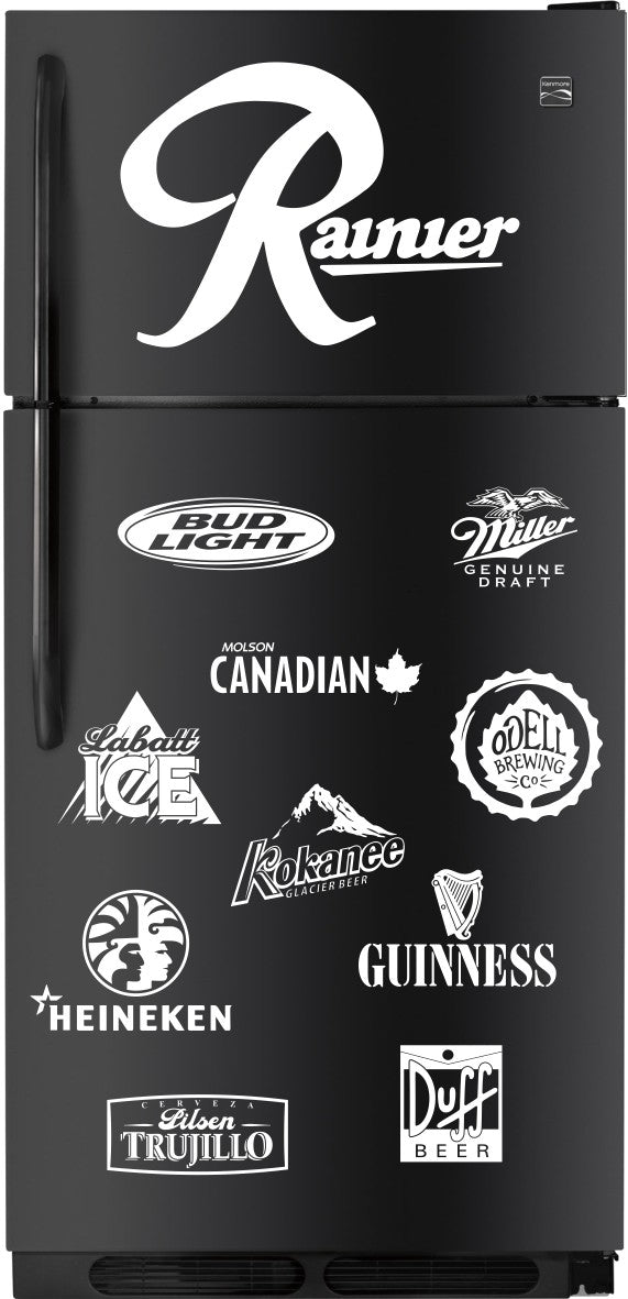 Ranier Beer decal, beer decal, car decal sticker