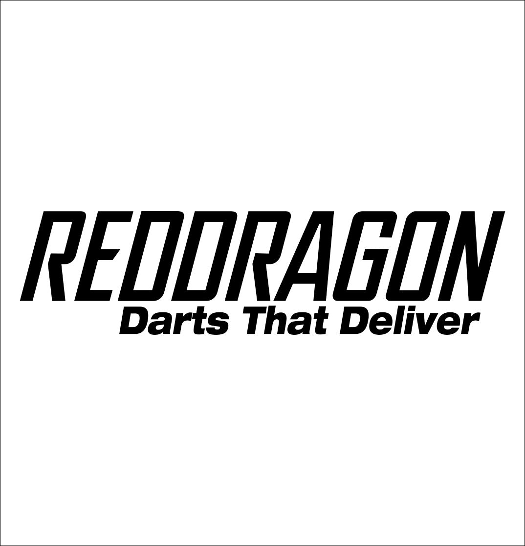 Red Dragon Darts decal, darts decal, car decal sticker