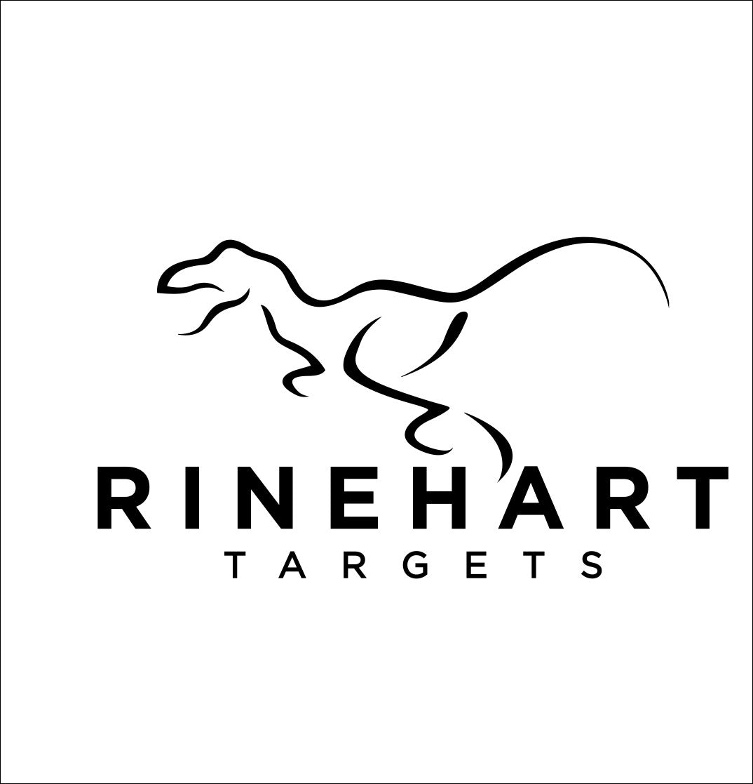 Rinehart Targets decal, sticker, hunting fishing decal, car sticker