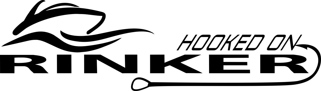rinker boats decal, car decal, fishing sticker