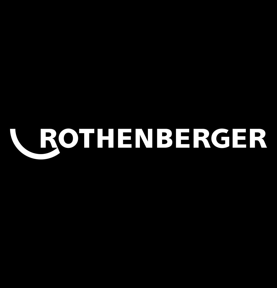 rothenberger decal, car decal sticker