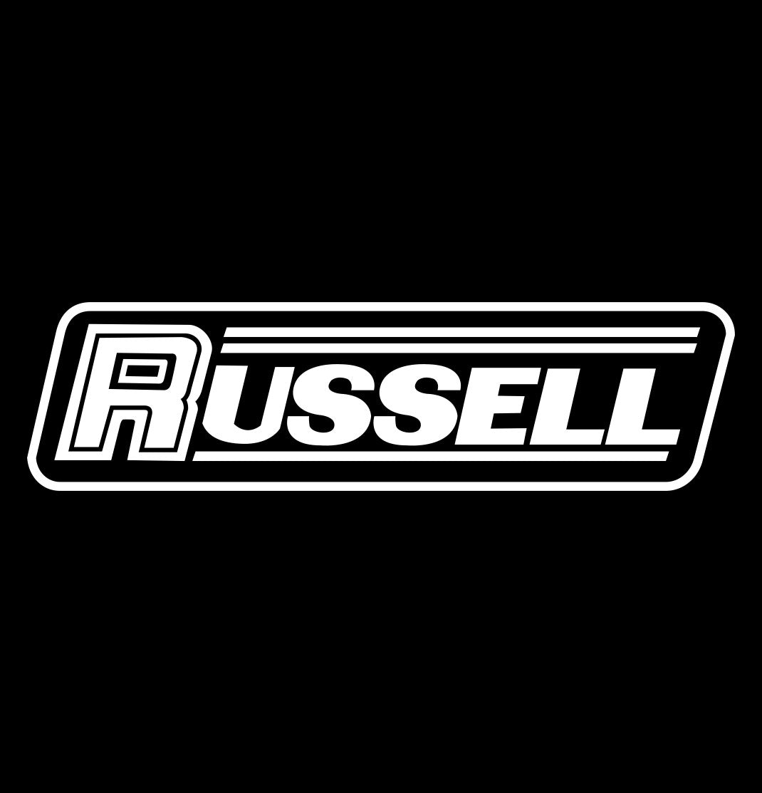 Russell Performance decal, performance decal, sticker
