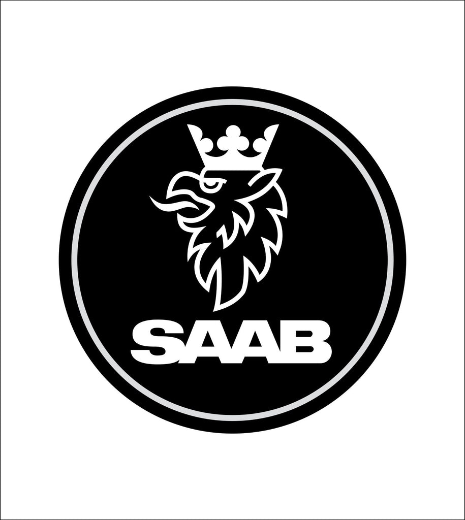Saab decal, sticker, car decal