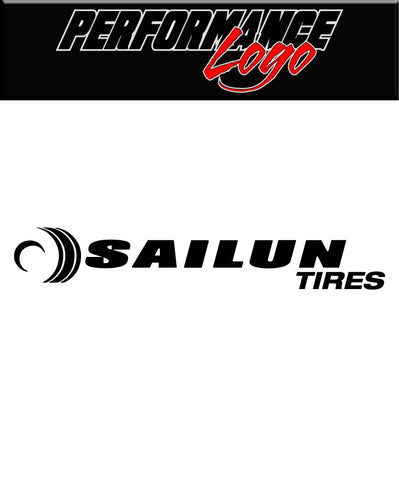 Sailun Tire decal, performance car decal sticker