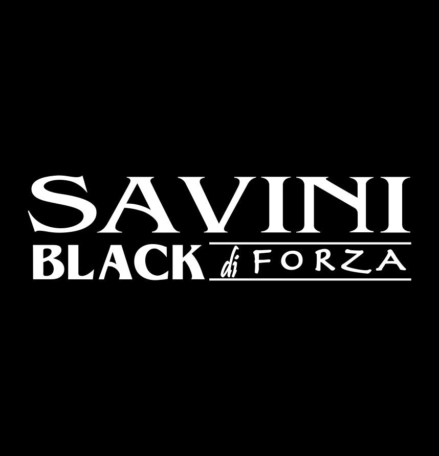 Savini Wheels decal, sticker B