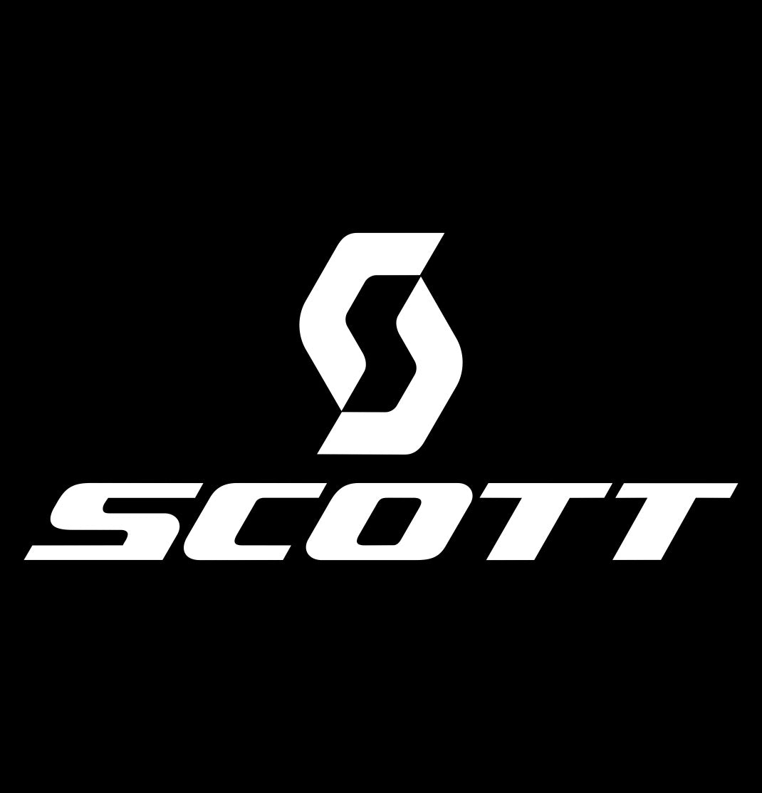 Scott Sports decal, ski snowboard decal, car decal sticker