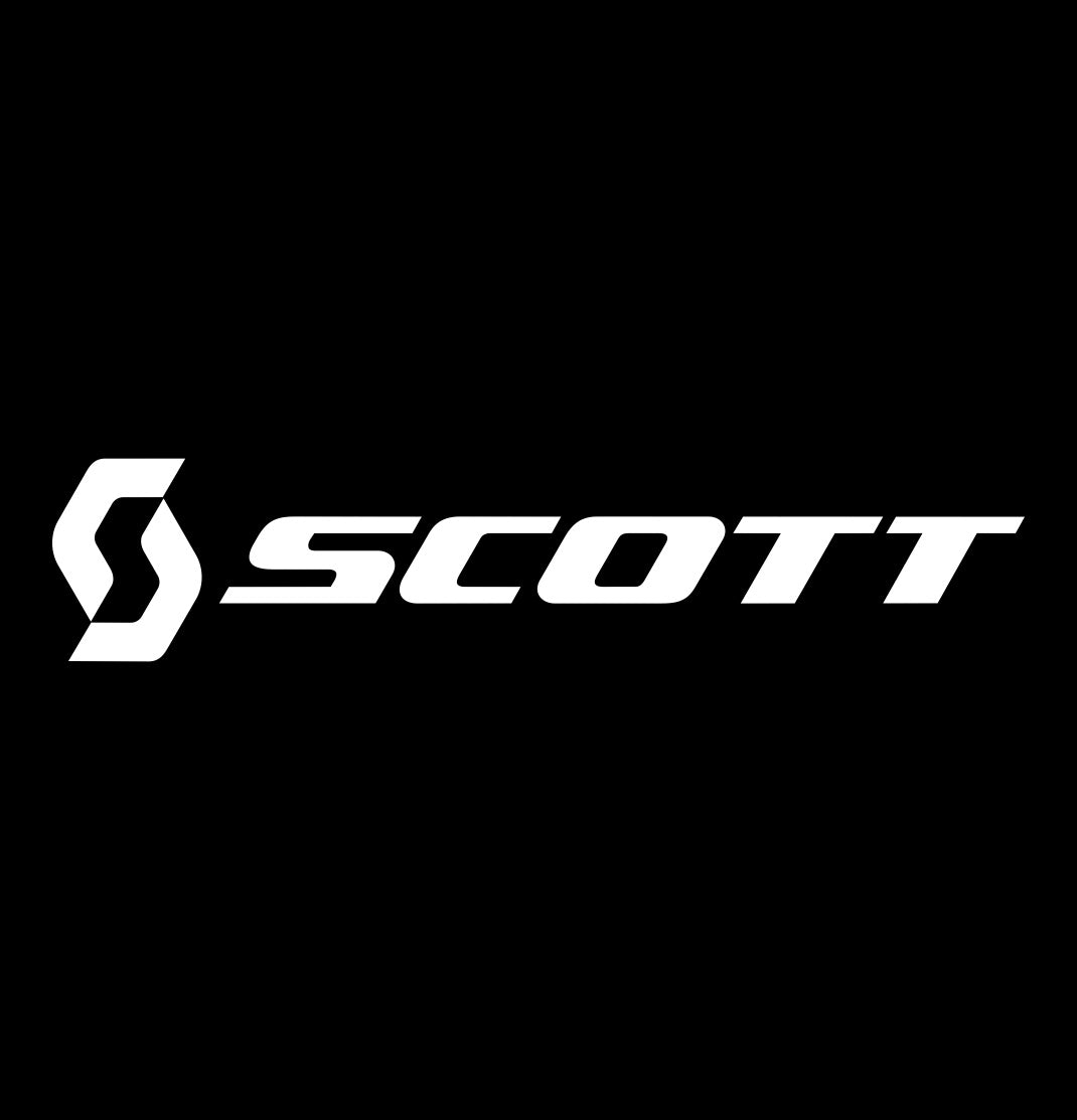 Scott Sports decal, ski snowboard decal, car decal sticker