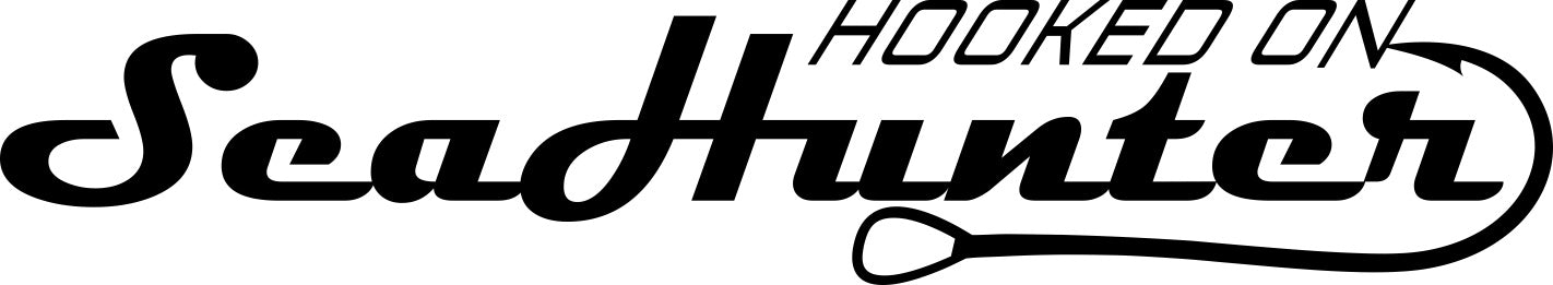 seahunter boats decal, car decal, fishing sticker