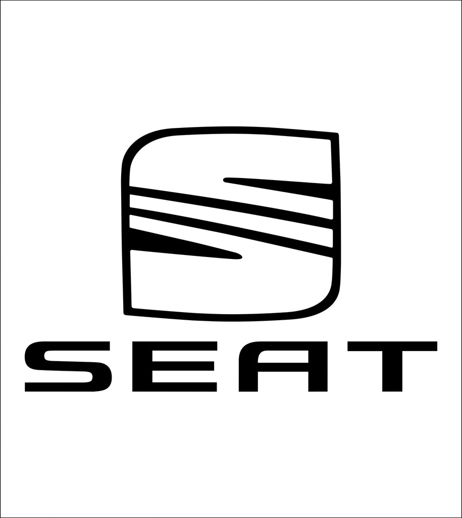 Seat decal, sticker, car decal