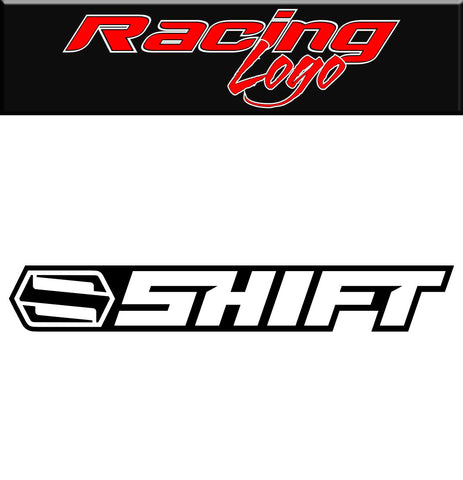 Shift decal, sticker, racing decal